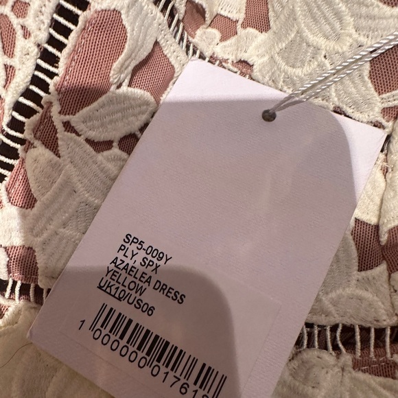 NWT Self Portrait Yellow Azaelea Dress - Picture 5 of 7